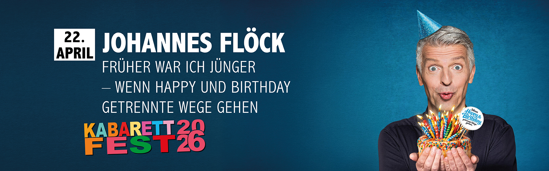 22.04.2026 20.00 Johannes Flöck - Frühblüher und Spätzünder