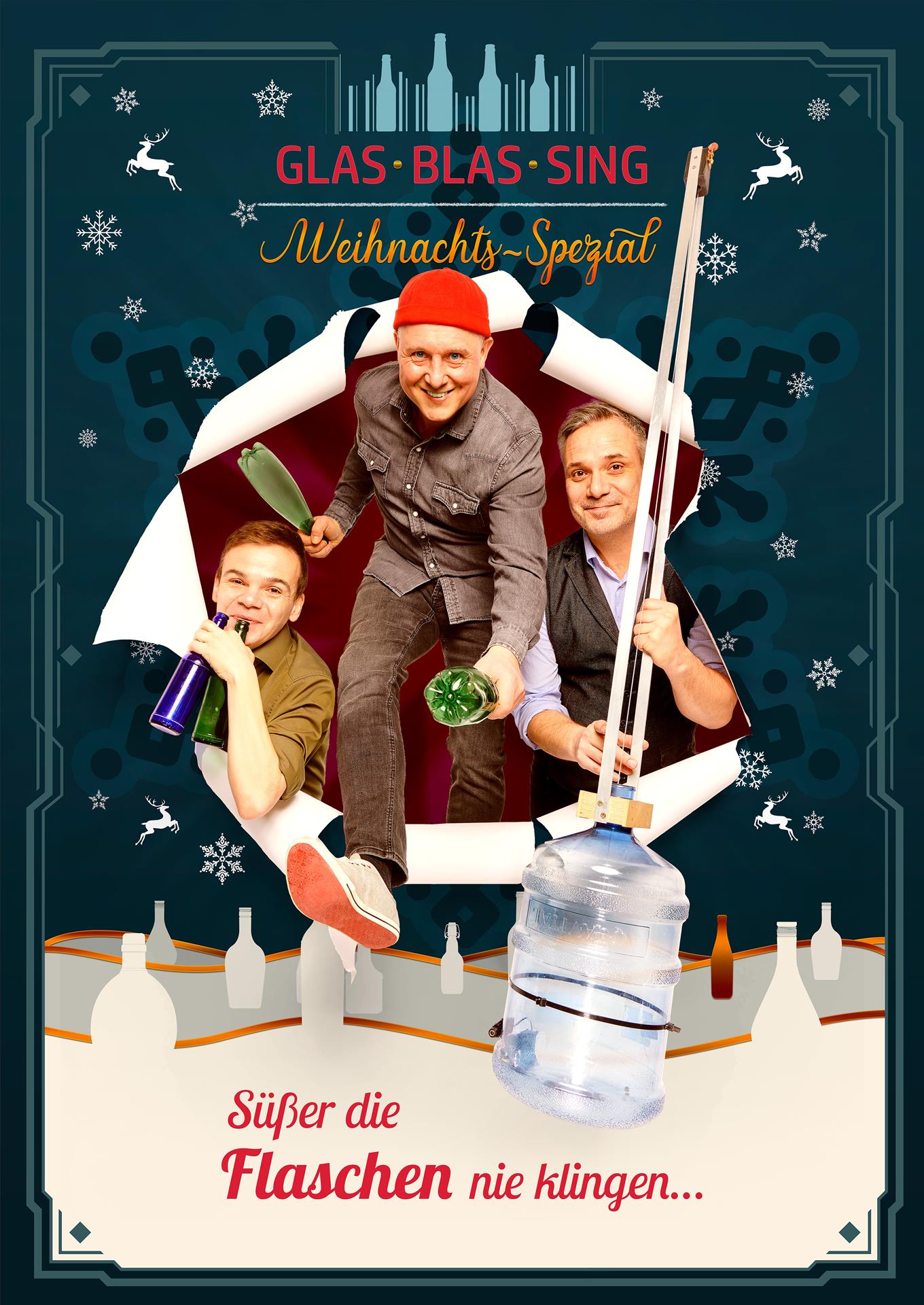 GlasBlasSing - Süßer die Flaschen nie klingen – Das Weihnachtsspecial